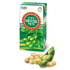 베지밀 담백한 에이 두유, 190ml, 24개