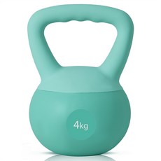 Need 말랑말랑 소프트 PVC 케틀벨 아령, 1개, 4kg, green