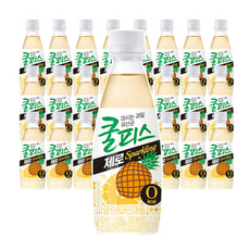 동원 쿨피스 톡 제로 파인애플, 340ml, 24개