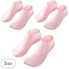 IFNA 발각질 보습 풋케어 실리콘 양말, 1세트, 3개