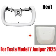 모델 Y 주니퍼 요크 핸들 Tesla RWD 2025 스티어링 휠 자동차 액세서리, 03 377mm E Y Juniper
