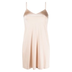 한로 V넥 민소매 나이트 드레스