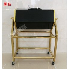 대형 제비뽑기 추첨함 회전형 응모함 투명 박스 행사장 경품 모금함, 블랙 (회전가능), 1개