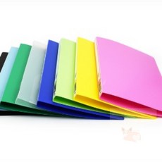 UniDepot PP 스프링화일 군 (상철) HC627E 칼라화일, 청색