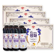 동화약품 부채표 배 도라지 쌍화, 40개, 120ml