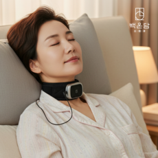 [국산] 목 마사지기 디스크 승모근 등 저주파기 안마기 EMS 저주파 보호대, 1개