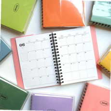 건망증 다이어리 더메모 2026 라이프 콤펙트 PCV커버 GMZ 59000EA 1EA, 옐로우