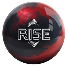 KR Strikeforce Rise 솔리드 언드릴링 볼링 볼 퍼플/블랙 4.5kg(10파운드), Red/Black