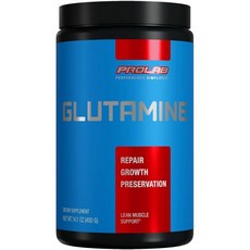 ProLab Glutamine Powder 400g Pure L-Glutamine Supplement for Muscle Recovery Endurance & Support, 1개