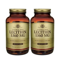 솔가 레시틴 1360mg 소프트젤, 100정, 2개
