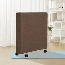 라디에이터 커버 먼지 두꺼운 히터용 덮개 보호커버 방진, 소형, 커피색, 기본 색상
