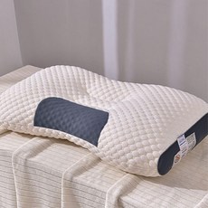 편안한 경추 베개 통풍 기능성 꿀잠 목베개 여행용 거북목베개 수면베개 경추목베개 목편한베개 기능성베게, 1개, 코어숙면베개