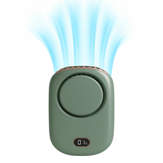 픽앤고 핸즈프리 목걸이 선풍기, 딥그린