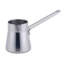 스테인리스 터키 커피포트 355ml 12온스 차이 아랍 커피 밀크 워머, 1