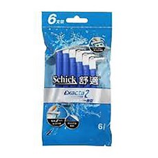 舒適牌刮鬍刀 高級防滑輕便刀 一般型6入, 1個, 高級防滑輕便刀一般型6入