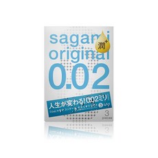 Sagami 相模 0.02 極潤 潤滑衛生套, 1個, 極潤型 3入
