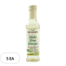 데니그리스 화이트 이탈리안 콘디먼트 와인식초, 250ml, 5개