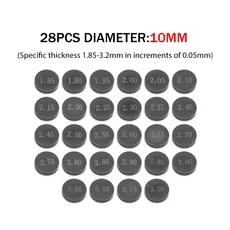 28pcs 10mm 밸브 심 키트 690 SMC DUKE Enduro/R 790 950 ADV RC 390 DUKE 990 1190 1290 오토바이 엔진 부, 01 검정색
