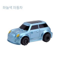 선따라가는 로봇 장난감 스마트 센서 매직로드로봇, 공식 표준, 파란색 자동차(배터리4+마커1)