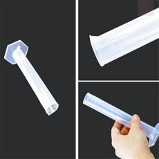 후니곳간 용량표시 플라스틱 매스 실린더 과학교구, 50ml