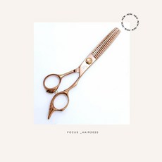 髮克希 6吋 神行者 無痕打薄刀 玫瑰金 落髮量25, 1個