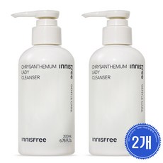 이니스프리 국화 여성 청결제, 2개, 200ml