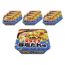 묘조 잇페이짱 야시장의 야끼소바 곱빼기 스태미너 돼지 시오다레 맛 175g, 10개