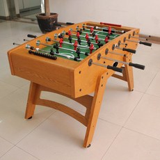 축구게임 테이블 오락실 술게임 놀이 카페 실내 스포츠 보드게임, 나뭇결 프렌치 테이블