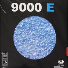 국내배송 은하 9000E 소프트 미디엄 입문 연습 훈련용 중국 탁구 라켓 점착 러버 Yinhe 라바, 미디엄 블랙, 1개