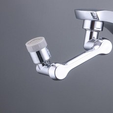 萬向旋轉通用 水龍頭延長器 防濺 1080°, 1個