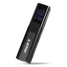 스타스포츠 스마트 볼펌프(울트라) XA200U 작고 간편한 휴대용 펌프 공기압세팅 자동멈춤기능 led 라이트 및 저소음 볼펌프 축구 농구 핸드볼 배구 볼펌프, 단품, 1개