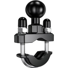 17mm 25mm 볼 헤드 어댑터 오토바이 핸들 바 1 인치 베이스 마운트 홀더 자전거 라이딩 클립 알루미늄 합금 GPS 브래킷, U-shaped Ball 25mm, Ushaped Ball 25mm, 8) U-shaped Ball 25mm