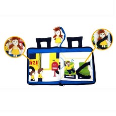 어린이집 유치원 학습 교구 완구 교통 안전 헝겊책 ths+73848dG