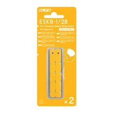 OLFA日本製兒童安全美工刀替刃ESKB-1/2B(2入) 適ESK-1刀片, 1個