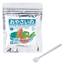 日本製 蔬果守護者 天然 扇貝殼 蔬果清潔粉 60g, 1個