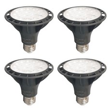 코넬 LED PAR30 집중형 15W 매장램프 카페전구 레일등 파30램프 스포트라이트, 4개, 주광색