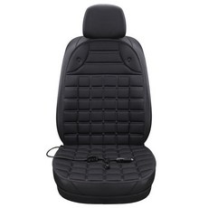 자동차온열방석 전기방석 가열 차량용 USB 등받이, 기본 전기/온수매트 사이즈, 단일 좌석-미스테리어스블랙 B