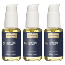 Quicksilver Scientific 穀胱甘肽 + 可可薄荷大師解毒劑, 3個