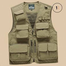 아웃도어 낚시조끼 멀티 포켓 베스트 등산 작업 조끼