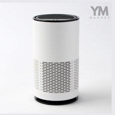 클린디 차량용 공기청정기 냄새 먼지 제거 차량냄새제거, 화이트, CL07