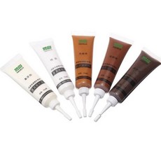 가구 목재 흠집 상처 보수용 페인트 튜브형, 1개, 라이트브라운