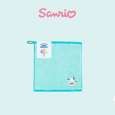 산리오 핸드타올 미니타월 캐릭터 고리타올 유치원준비물 미니수건, 1개, 포차코+입학을축하해