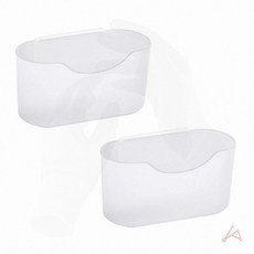 도어포켓 양념 소스 튜브 정리 클립형 미니 냉장고 수납통 2p 냉장고수납통