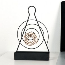 프라픽 모기향 거치대 케이스 연소기 걸이 캠핑 받침 나선형 홀더 받침대, 상세페이지 참조