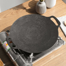 인덕션 그릴 팬 레인지 직화 다용도 ih 그릴 팬 구이용 주방용품 휴대용 바베큐 캠핑용 가정용 야외용