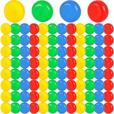 생일 파티를 위한 00개의 미니 요요 벌크 4인치 플라스틱 초보 장난감 교실 보상 카니발 경품 구디백 필러 4가지 색상