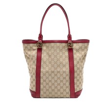 구찌 중고 2016-2025 GG 캔버스 트윈스 토트 백