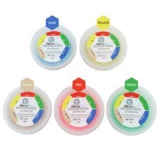 TheraFlex 테라플렉스 퓨티 3온스 손가락 재활 운동 찰흙, 초록색, 1개