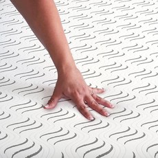 Sealy Flex 차콜 매트리스 프로텍터 킹 사이즈 화이트 284984