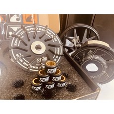 SCRK 冠軍傳動組 現貨當天出貨 贈鍍鈦螺絲 各車系皆有, 1個, 勁戰,前組